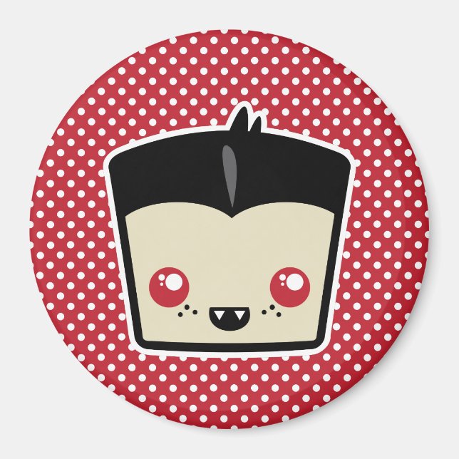 Kawaii Dracula Magnet (Devant)