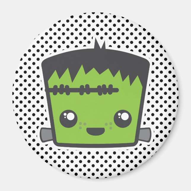 Kawaii Frankenstein Magnet (Devant)