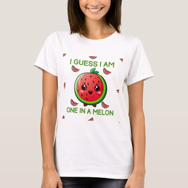 Kawaii fruit T-shirt design (Devant)