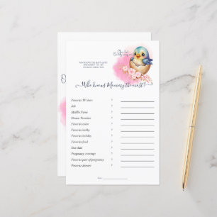 Kawaii Gecko Lizard Baby shower Oeuf Mommy Jeu