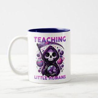 Kawaii Grim Faucheuse enseignant café Mug