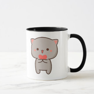 Kawaii Kitten Mug - Coupe de café mignonne et conf