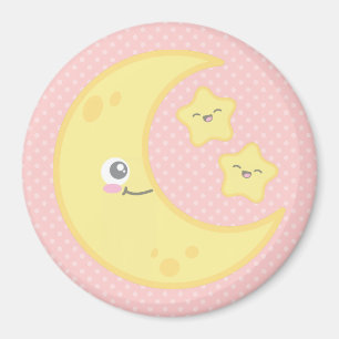 Kawaii Lune et Stars Magnet