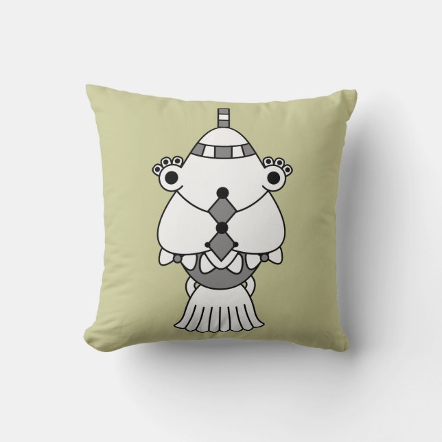 Kawaii mignon personnage de dessin coussins (Recto)