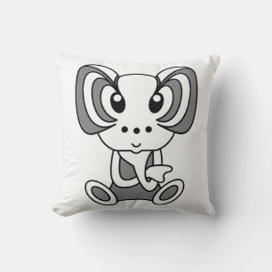 Kawaii mignon personnage de dessin coussins