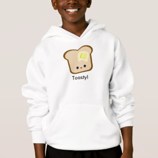 Kawaii mignon Toasty ! Sweat - shirt à capuche