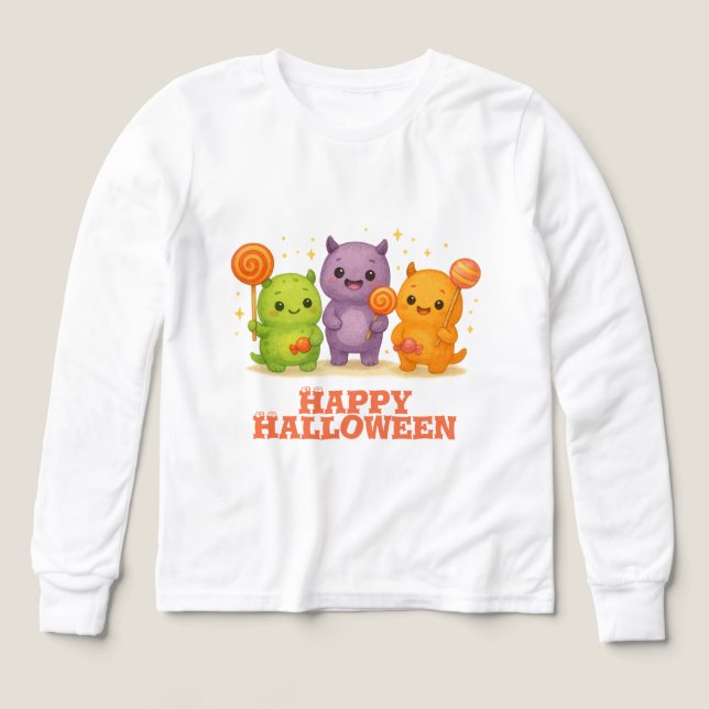 Kawaii Monsters & Lollipops Halloween Favoriser le (Motif recto)