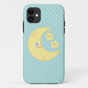 Kawaii Moon et coque iphone des étoiles