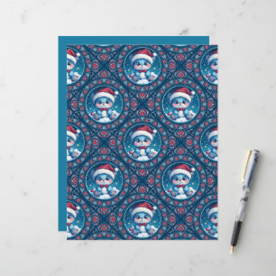 Kawaii Ours Festif Mandala Diamond Tile Scrapbook