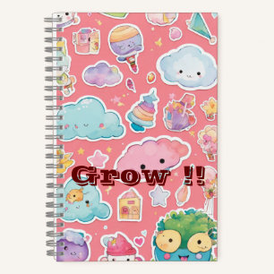 "Kawaii Pastel Bliss : Carnet Spiral
