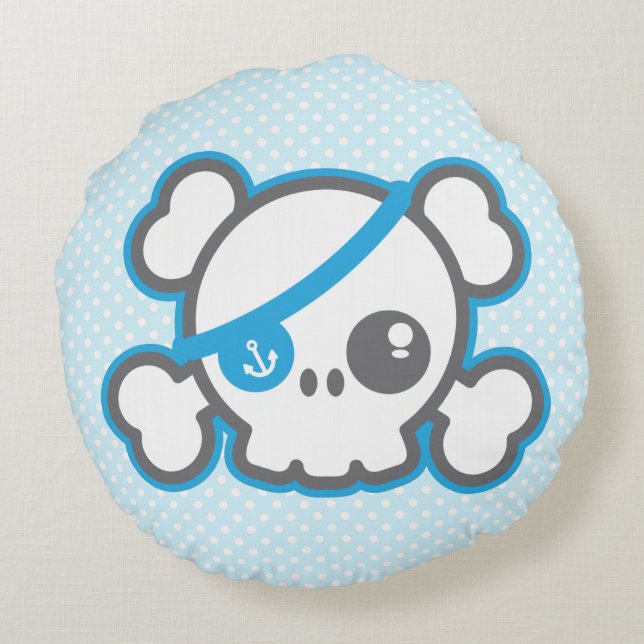 Kawaii Pirate Coussin (Dos)