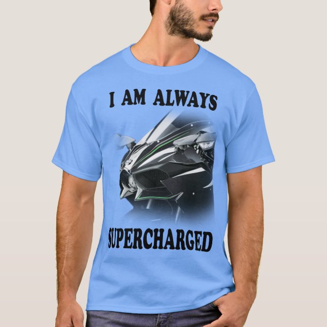 KAWASAKI NINJA MOTORCYCLE T-SHIRT (Devant)