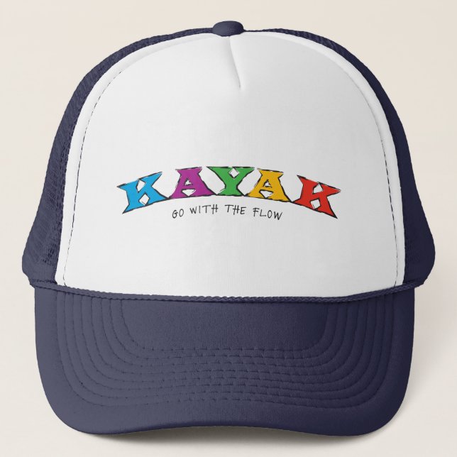 Kayak… Allez avec le casquette d'écoulement (Devant)