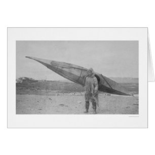 Kayak de transport esquimau 1909