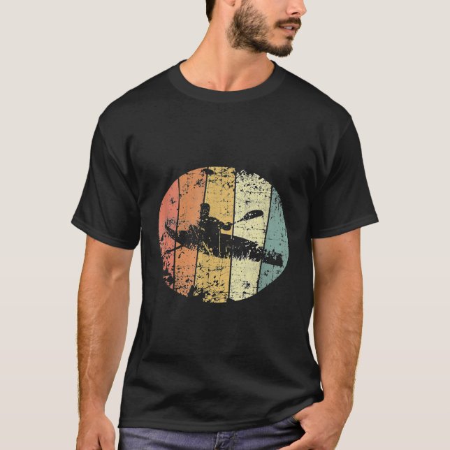 Kayak Ramer Rameur T-Shirt Vintage (Devant)