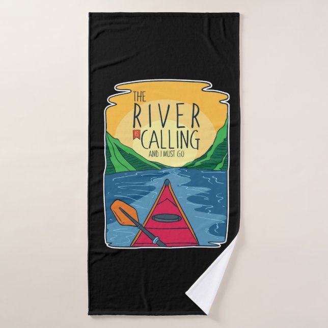 Kayak - River Appelle Et Je Dois Y Aller (Serviette de bain)