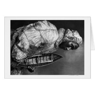 Kayaker portant une veste imperméable à l'eau avec