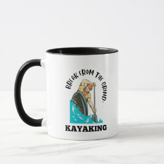 Kayaking BFTG (Noir) Mug de café