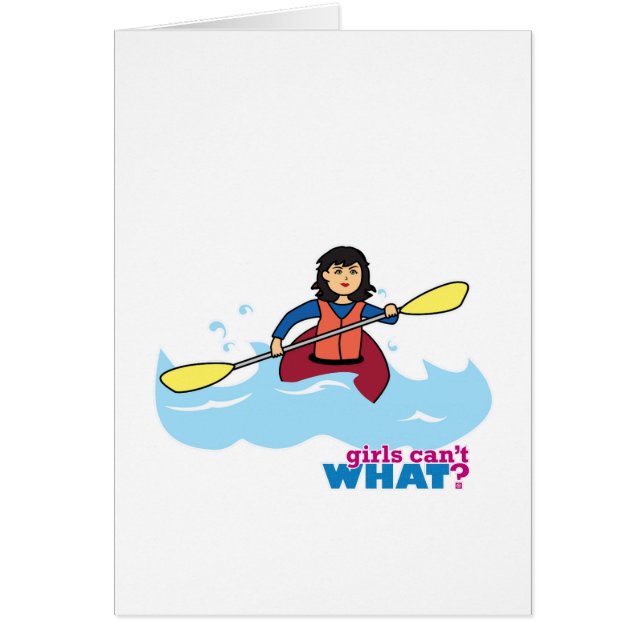 Kayaking Girl - Moyen (Devant)