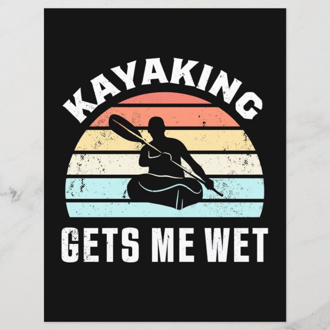 Kayaking Me Donne De L'Humidité (Devant)