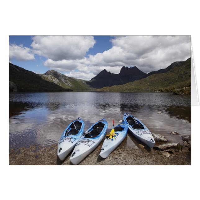 Kayaks, Cradle Mountain et lac Dove, Cradle (Devant horizontal)
