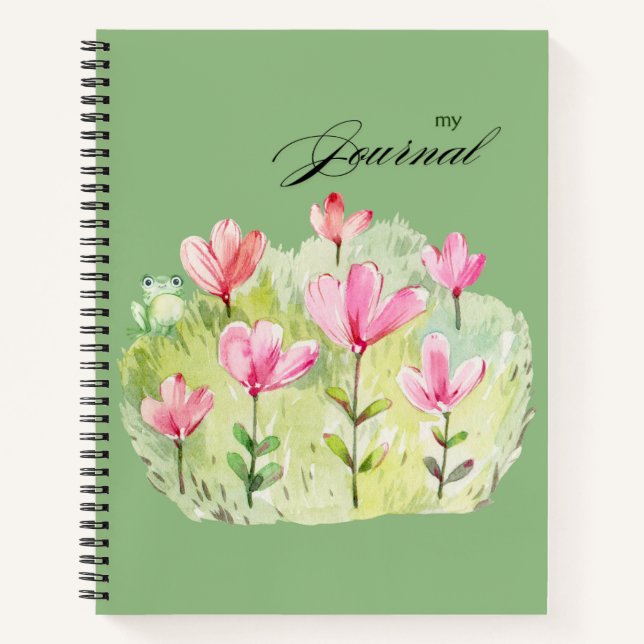 Kaye et Summer Spiral Carnet Journal (Devant)