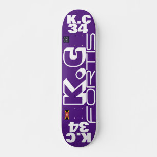 KC 34  OFFICIEL 7 3/4" plateau de skateboard