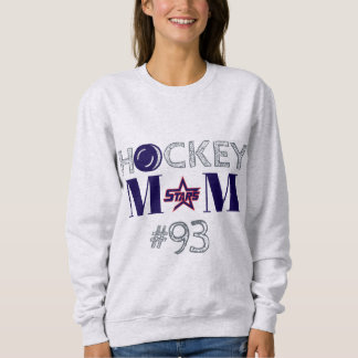 KC Stars Hockey Maman Sweatshirt avec numéro perso