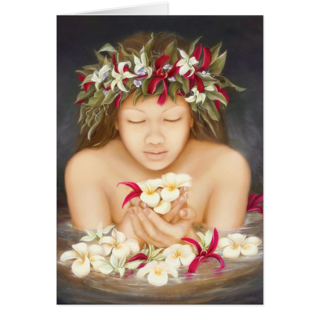 "Ke'ala", peinture à l'huile de Lori Higgins (Devant)