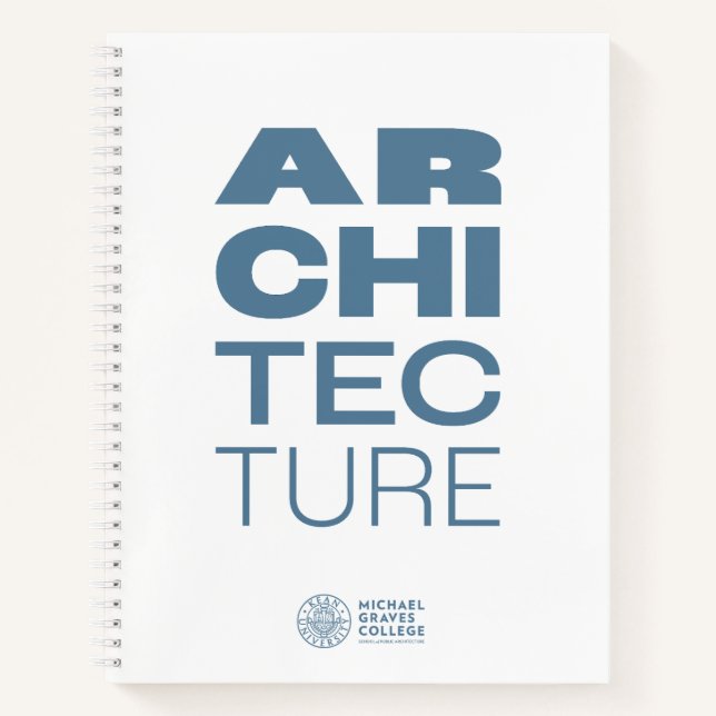 Kean MGC Architecture Carnet Spiral (Devant)