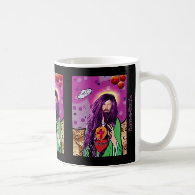 Keanu Jesus Mug par Cats-a-Tonic (Droite)