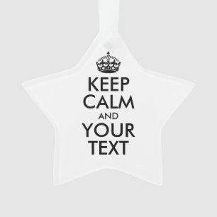 KEEP CALM personnalisé et votre texte