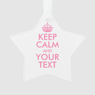 KEEP CALM personnalisé et votre texte