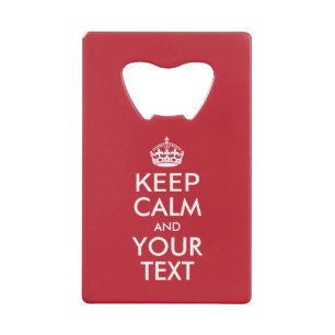 KEEP CALM personnalisé et votre texte