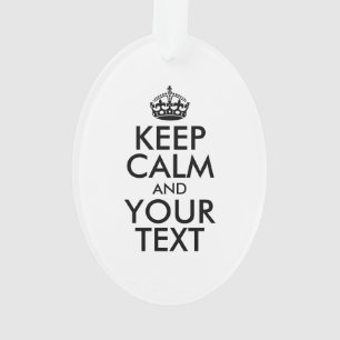 KEEP CALM personnalisé et votre texte
