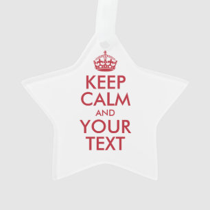 KEEP CALM personnalisé et votre texte