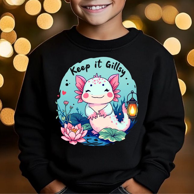 Keep It Gillsy Cute Axolotl t-shirt (Créateur téléchargé)