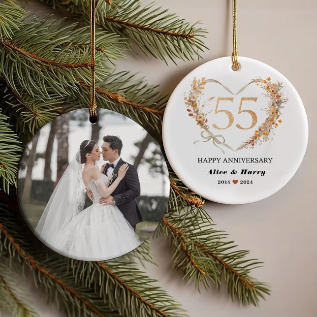 Keepsaké 55e anniversaire 💞 Mariage d'or (Créateur téléchargé)