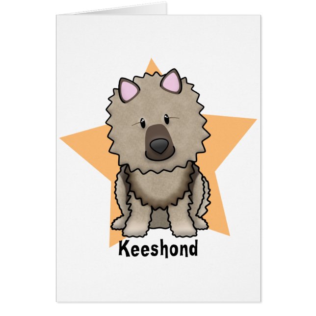 Keeshond d'étoile de Kawaii (Devant)