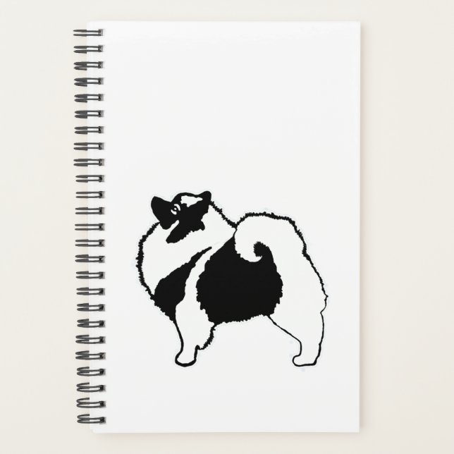 Keeshond Graphics - Cute Original Chig Art (Devant)