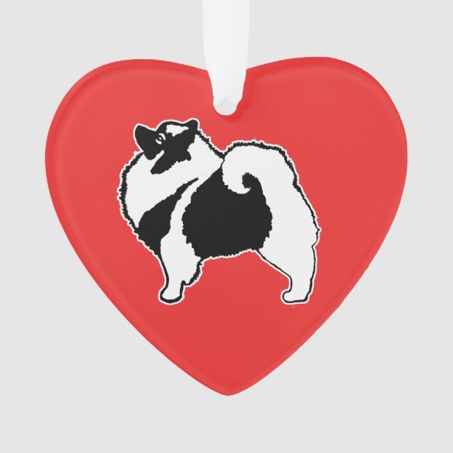 Keeshond Graphics - Cute Original Chig Art (devant)
