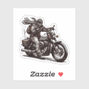 KEFFIYEH RIDER STICKER