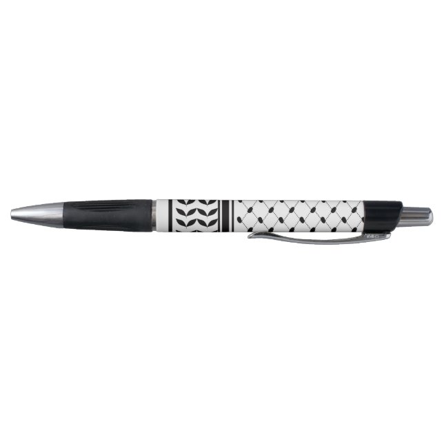 Keffiyeh Stylo Noir (Bas)
