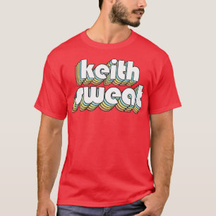 Keith Sweat Retro Typographie Arc-en-ciel style dé