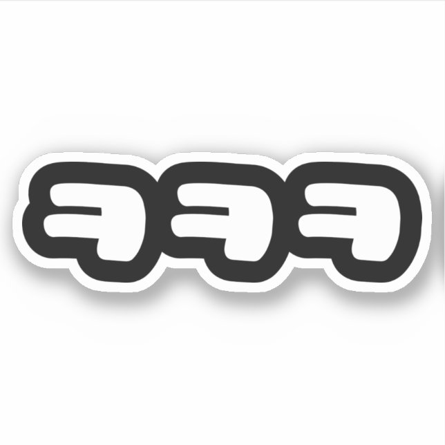 KEKEKEKE ㅋ ㅋ Sticker ㅋ coréen (Devant)