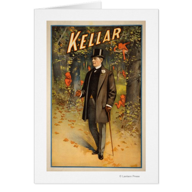 Kellar Portrait avec Devils Poster promotionnel (Devant)