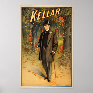 Kellar Portrait avec Devils Poster promotionnel