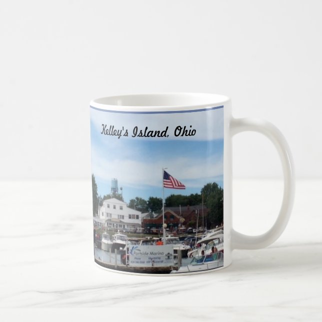 Kelley's Island Portside Marina Ohio Mug (Droite)