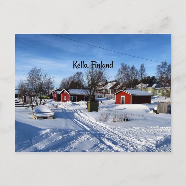 Kello, Finlande Carte postale (Devant)