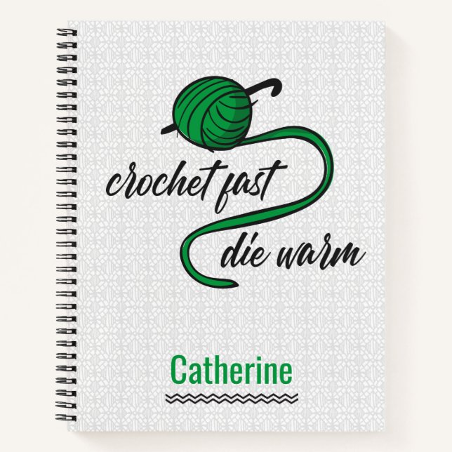 Kelly Green Crochet Fast, Die Carnet chaud (Devant)